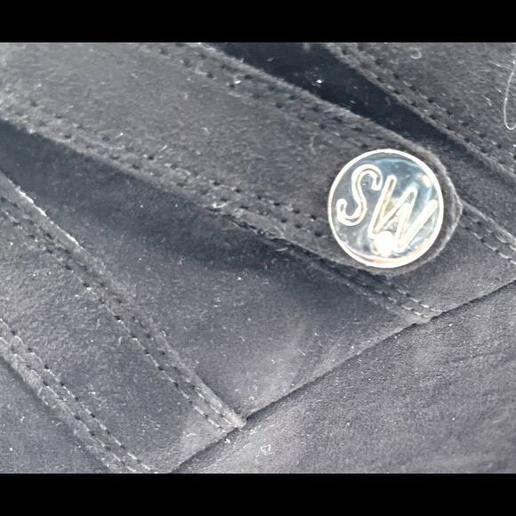 Stuart Weitzman Lana Straps wedge platform bootie boots shoes 5 - Picture 9 of 13